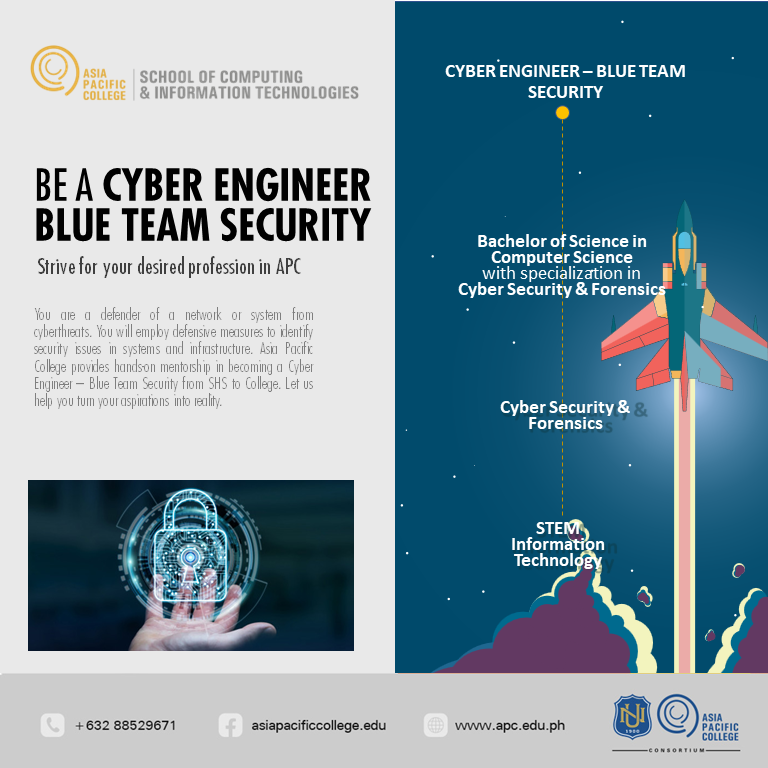 SoCIT Cyber Engineer BTS Poster