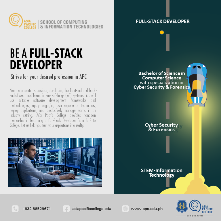SoCIT Full-Stack Developer Poster