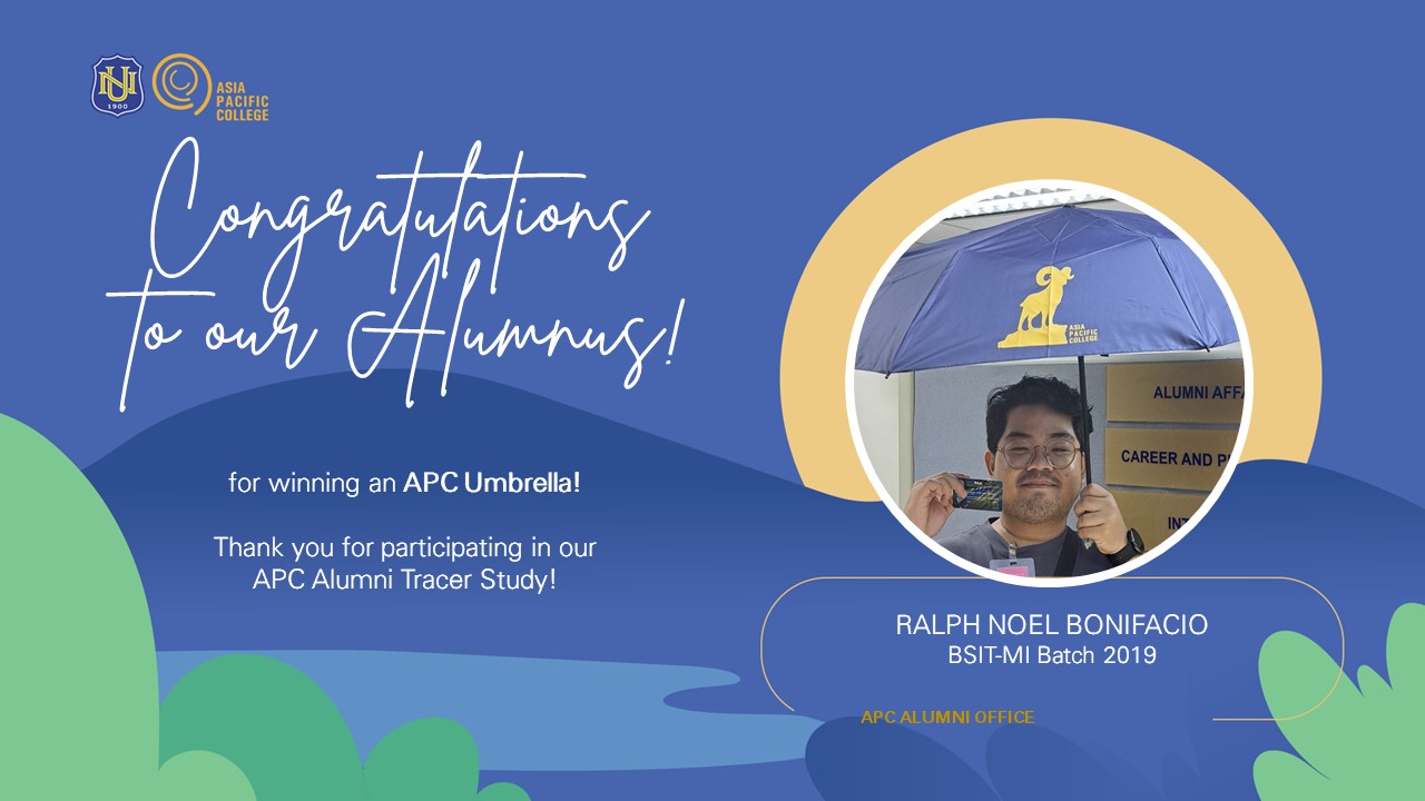 VWC-2023 Alumni - Ralph Noel Bonifacio
