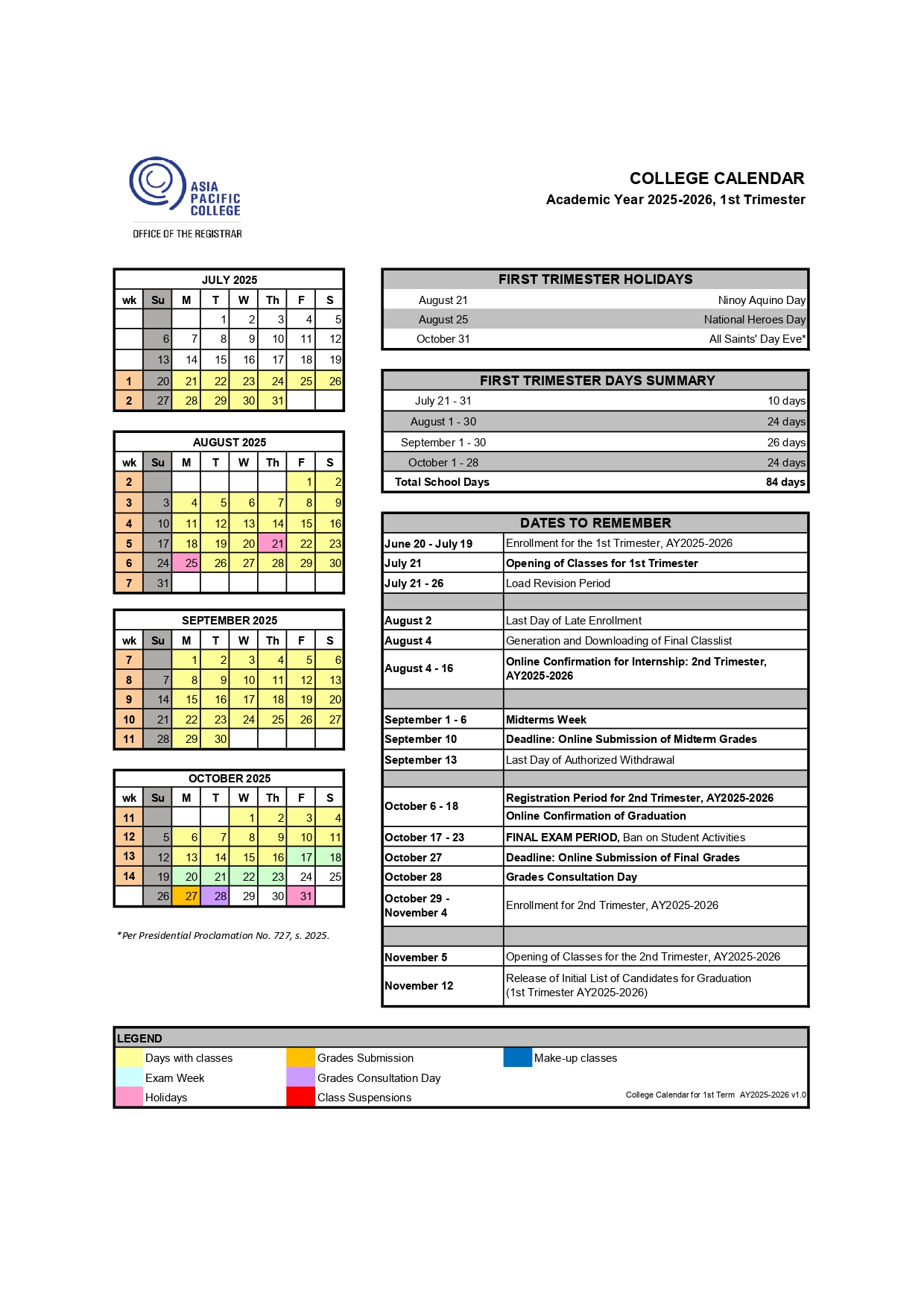 Term 1 Calendar (AY2025-26) - College v1.0_page-0001